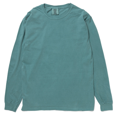 Comfort Colors 6.1oz ガーメントダイロングスリーブTシャツ