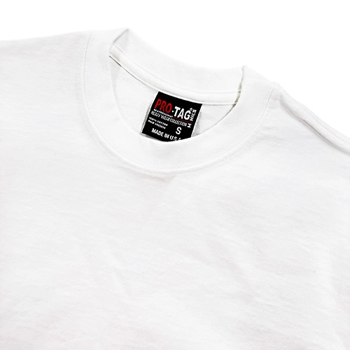PRO TAG 9.0oz ショートスリーブTシャツ 首リブ