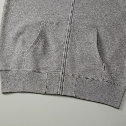 United Athle 10.0オンス スウェット フルジップ パーカ ADULT SIZE 裾口はリブ仕様