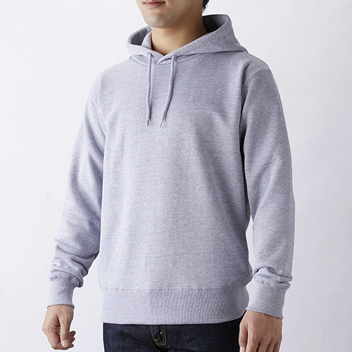 CROSS＆STITCH 10.0oz レギュラーウェイト スウェット P/O ポケットレスパーカ ポケットレス、フードは2枚生地仕様