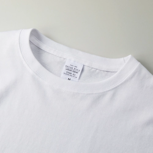 United Athle 5.6オンスビックシルエットTシャツ 襟元